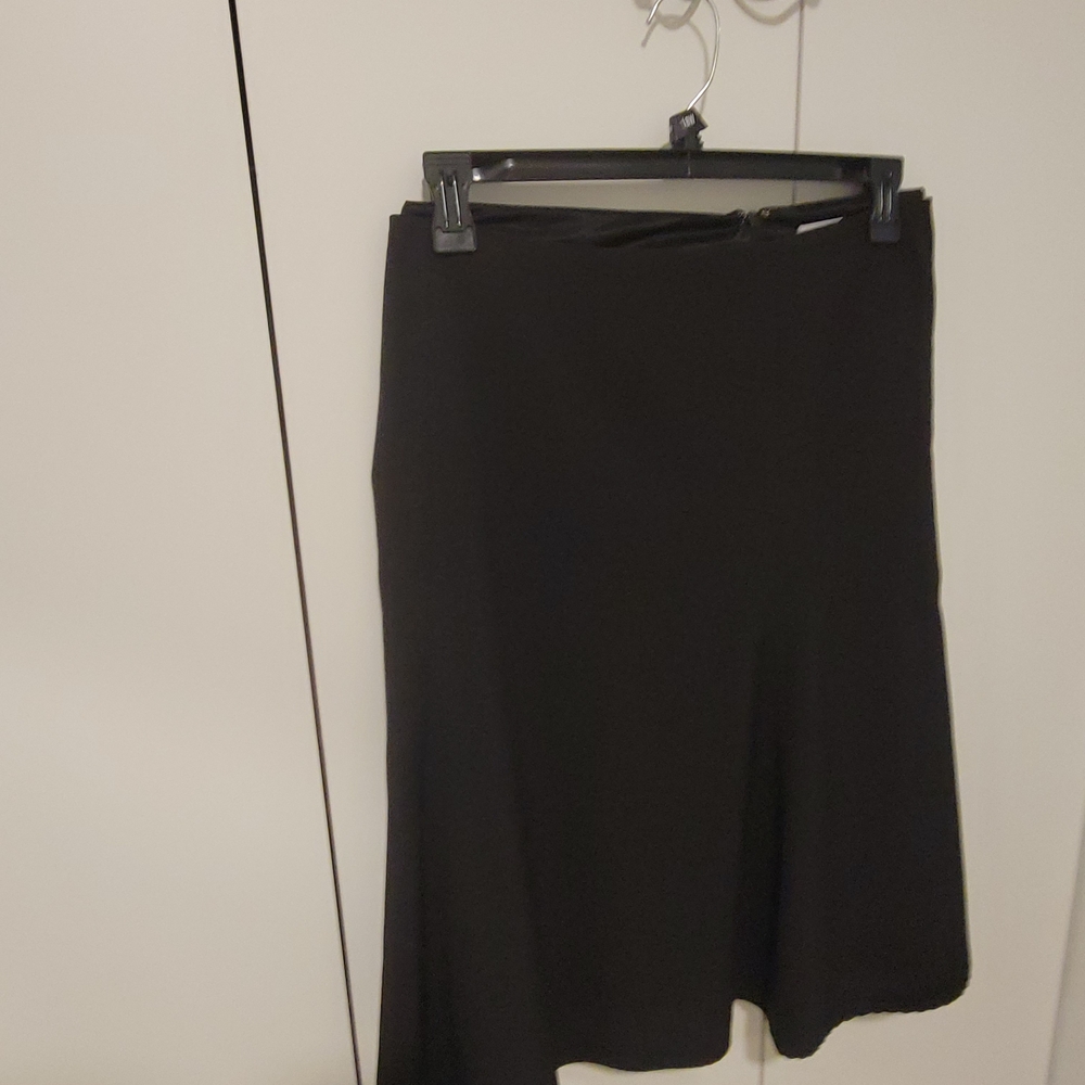 Liz Claiborne Classic Black A-Line Skirt